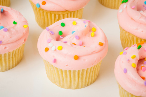 Vanilla Pink Cupcake View 2