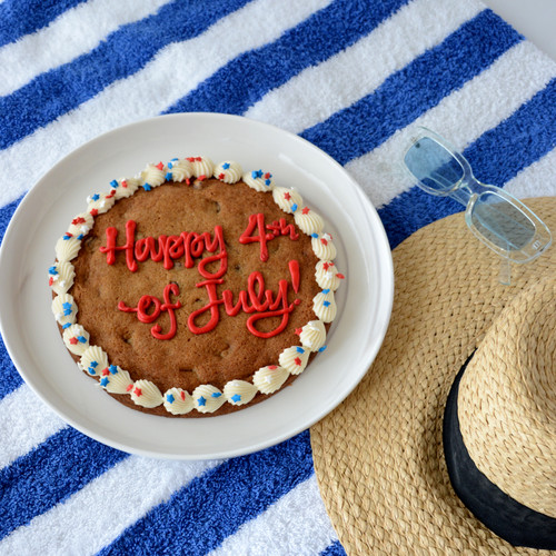 4th of July Chocolate Chip Cookie Cake View 2