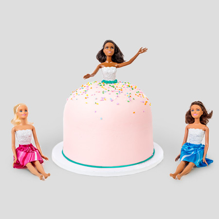 Barbie Cake view 2