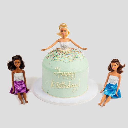 Barbie Cake view 1