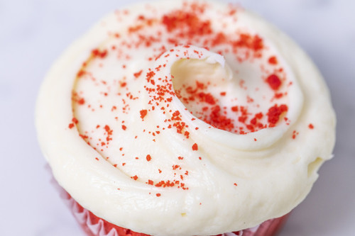 Red Velvet Cupcake view 3