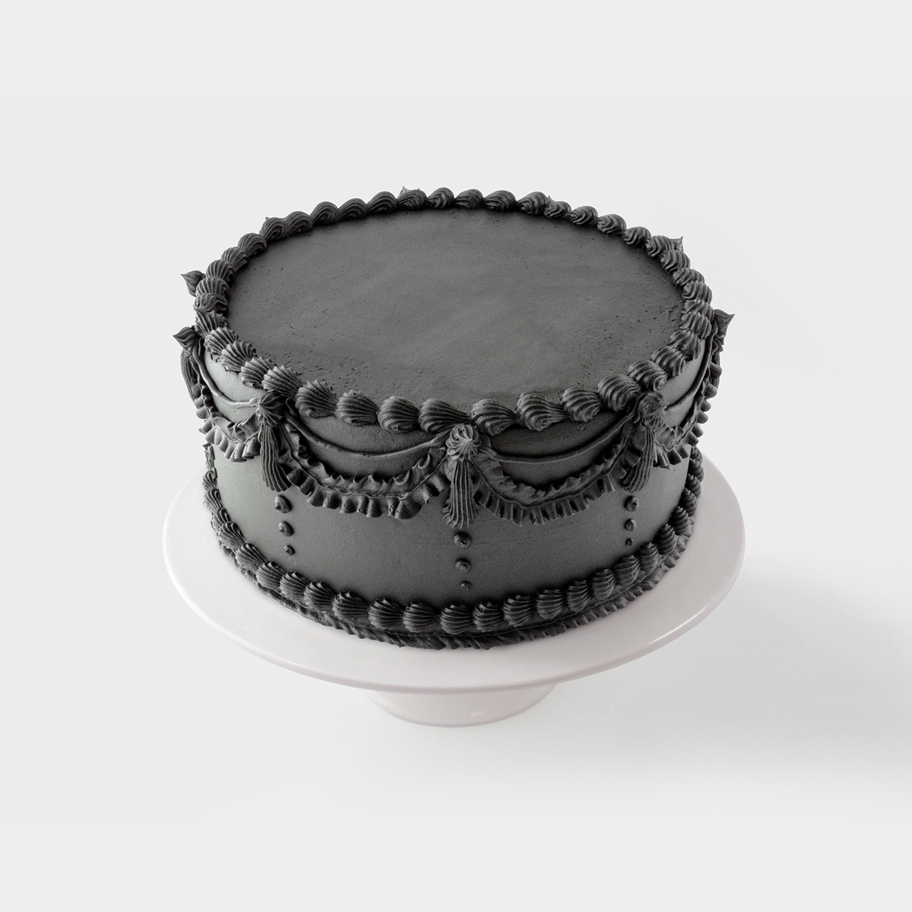Black Vintage Cake