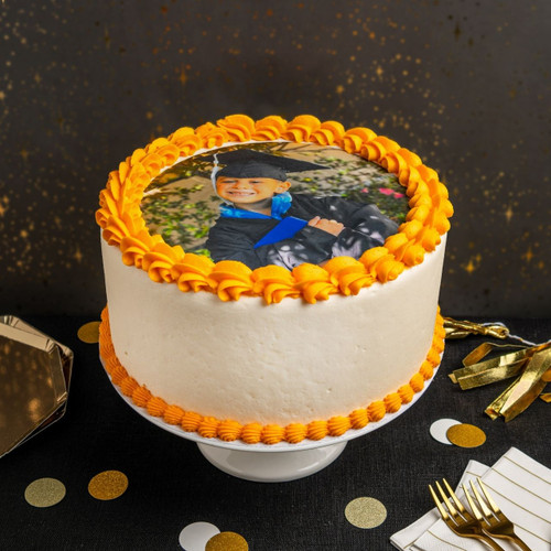 Picture Perfect Grad Cake View 2