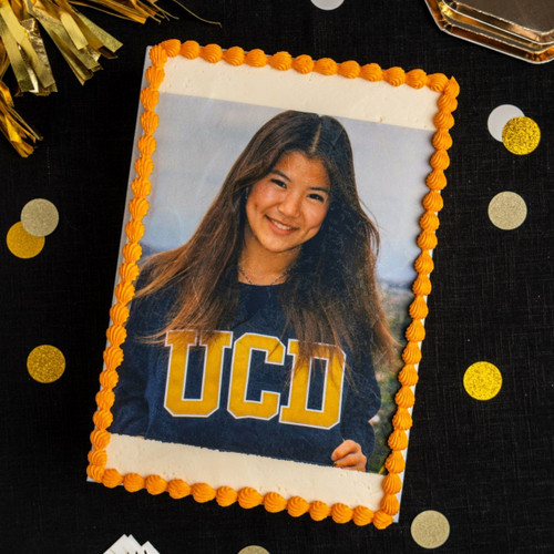 Picture Perfect Grad 1/4 Sheet Cake View 2