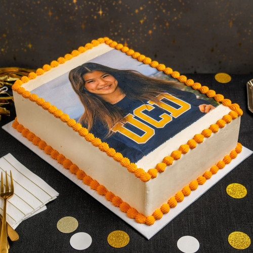 Picture Perfect Grad 1/4 Sheet Cake view 3