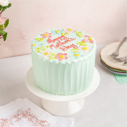 Painted Flowers Vanilla Celebration View 2