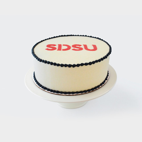 San Diego State University Graduation Cake View 2