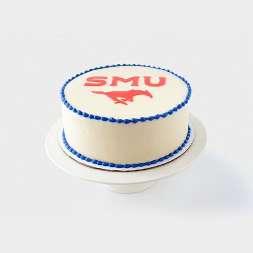 Southern Methodist University Graduation Cake View 2