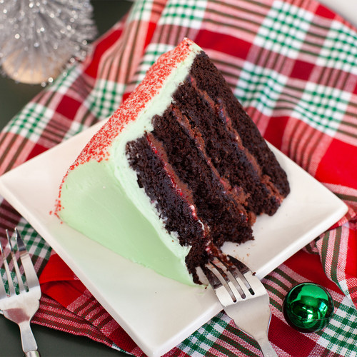 Candy Cane Cake view 3