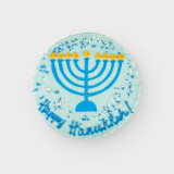 Hanukkah Menorah Cake
