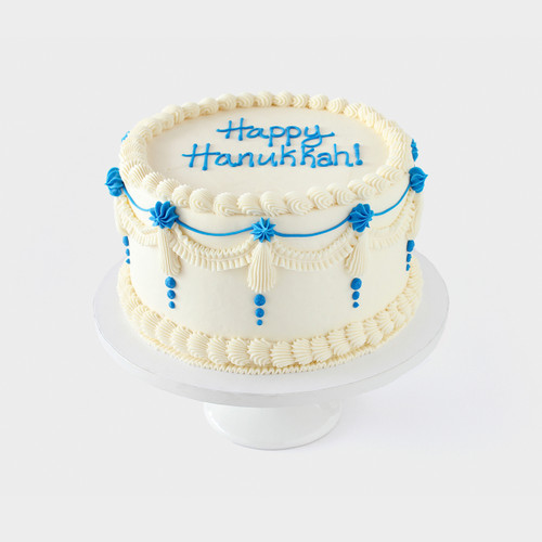 Hanukkah Vintage Cake