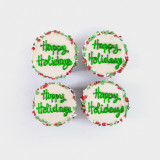 Happy Holidays Flourless Cupcake 4–box