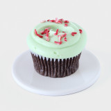 Holiday Chocolate Mint Cupcake