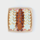 Hanukkah Frosted Sugar Cookie Platter