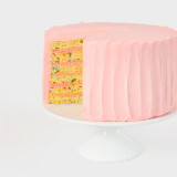 Pink Vanilla Celebration Cake