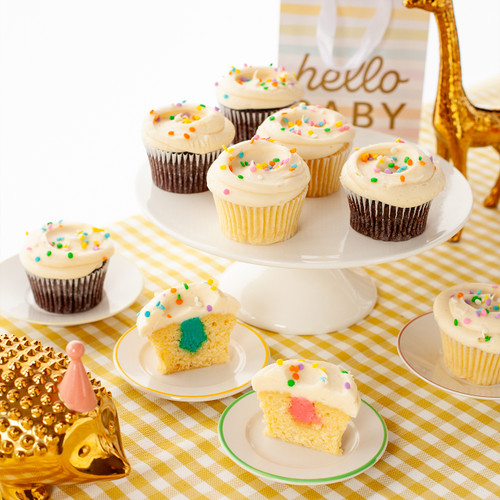 Gender Reveal Cupcake 4-box view 1