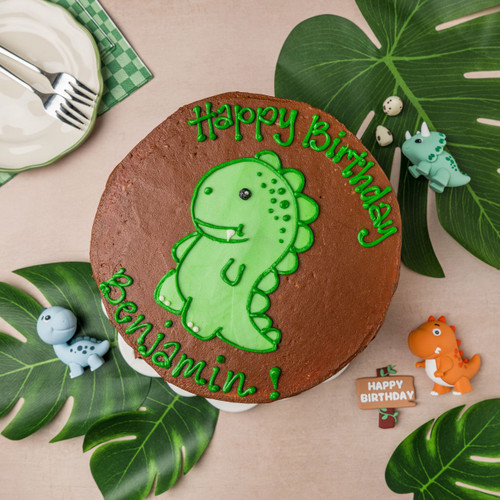 Dinosaur Cake view 4