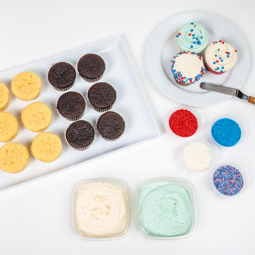 4th of July Cupcake DIY Kit View 2