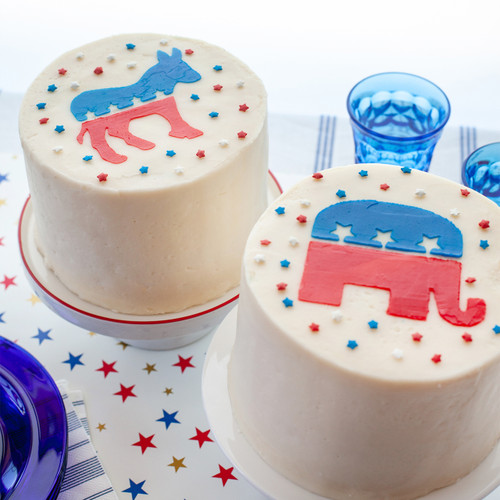 Donkey Election Cake View 2