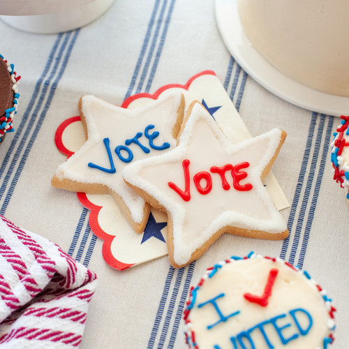 Red Vote Frosted Sugar Cookies View 2