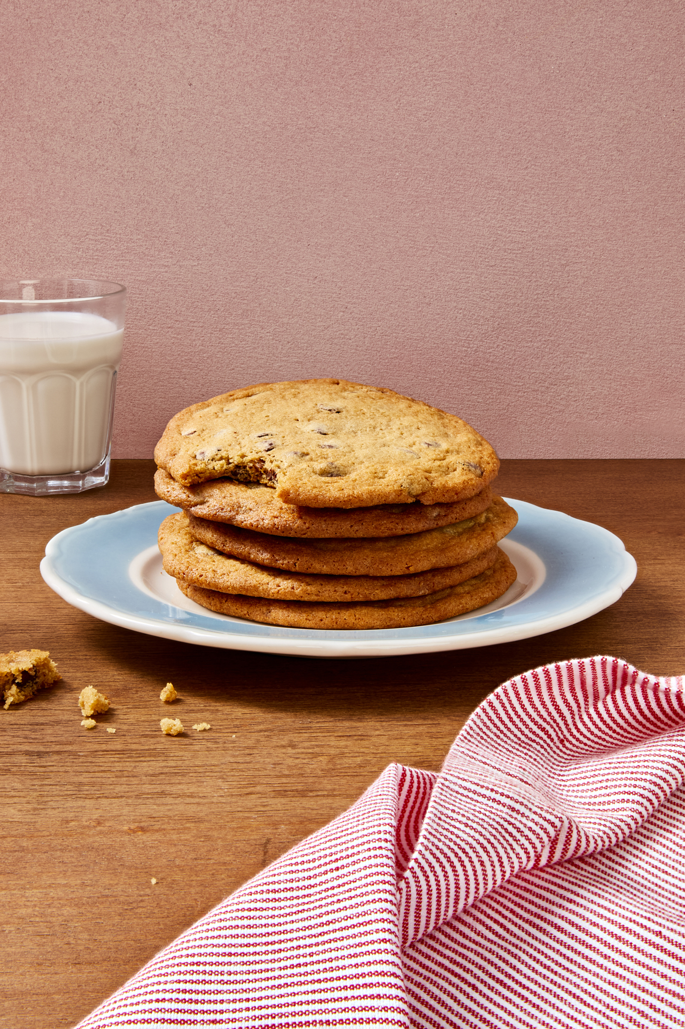 Stack of Chocolate Chip Coockies