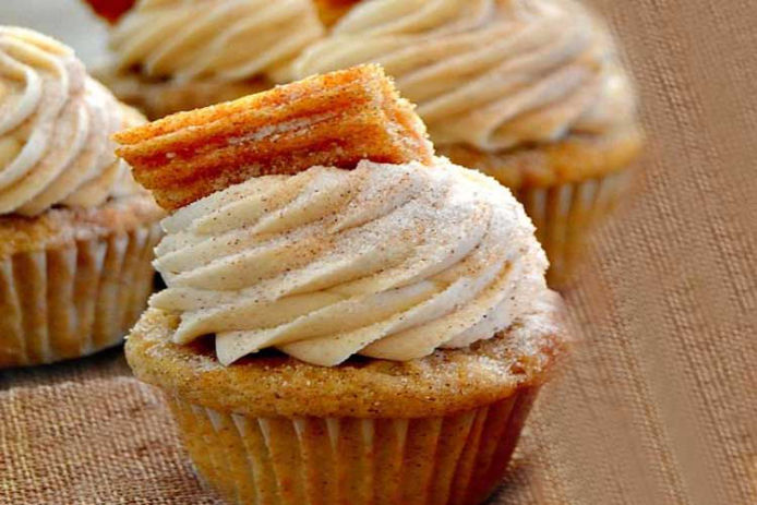 How to make Churro cupcakes 